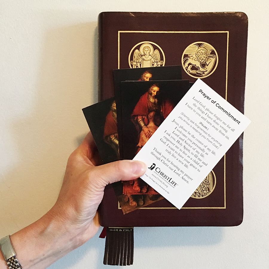 Prayer of Commitment Card - Pack of 50